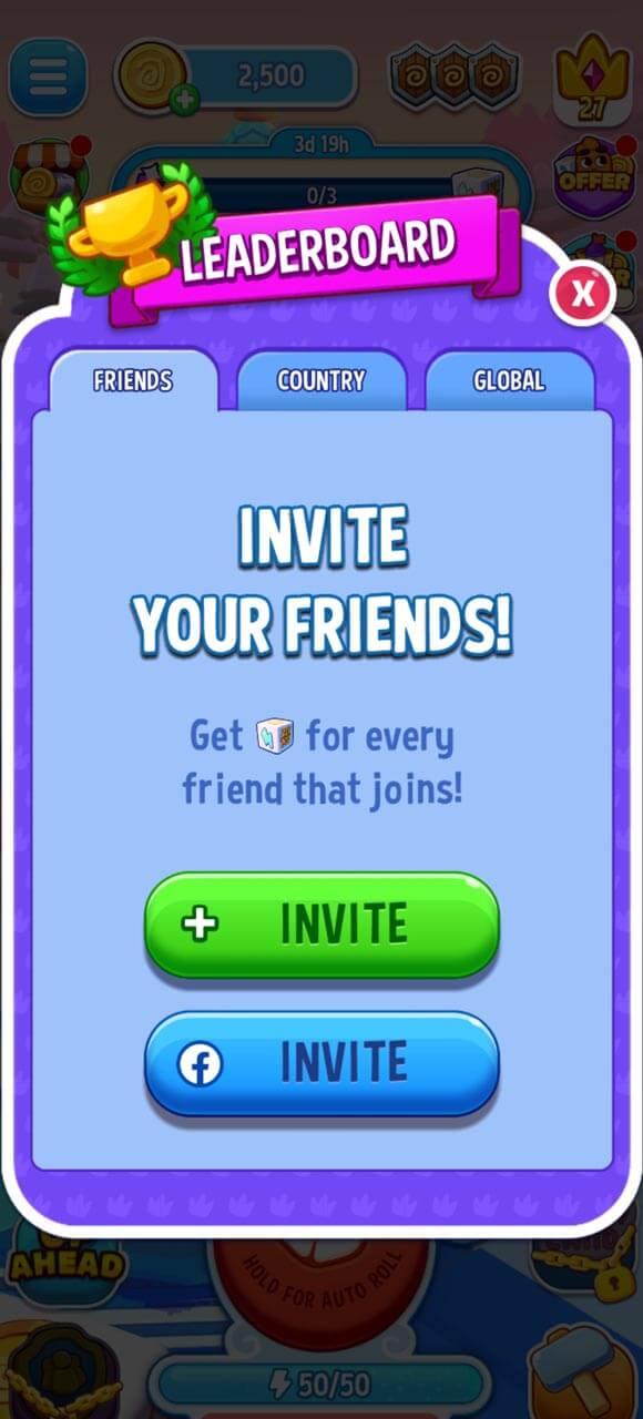 Invite Friends and Share Gifts